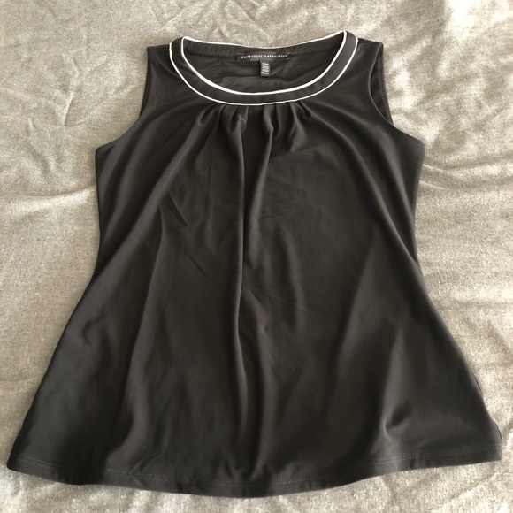 White House Black Market Sleeveless Lined Top, Size XXS - Picture 4 of 9